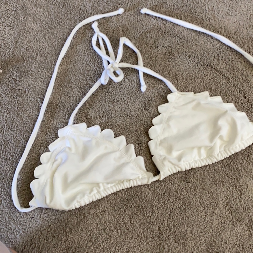 Beach Riot scalloped bikini top